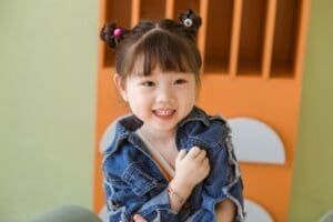 cute girl with a cute smile